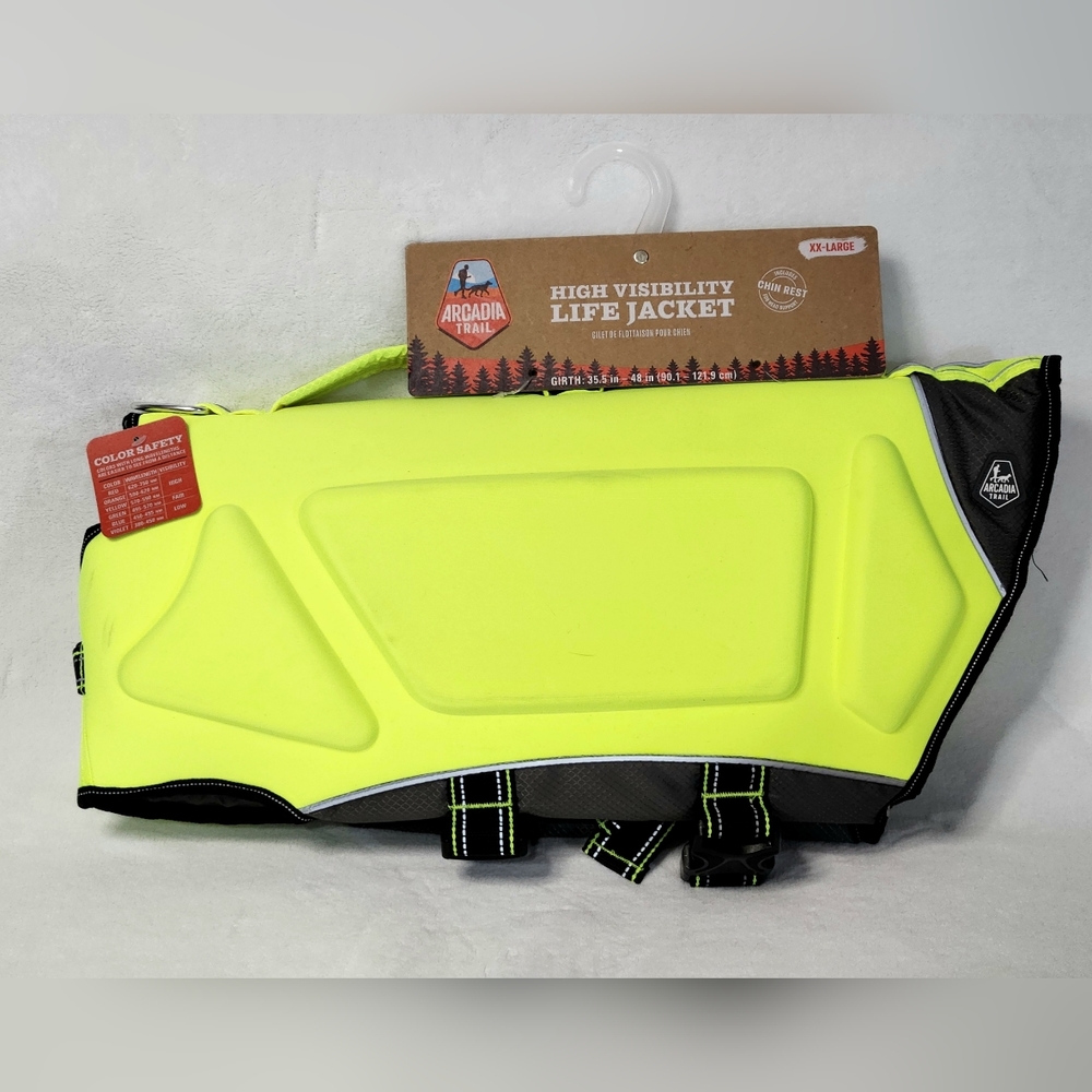 Arcadia Trail High Visibility Life Jacket for Dogs - Picture 4 of 6